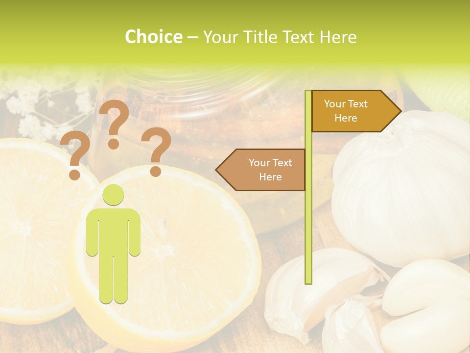 Lemon Alternative Medicine Influenza Virus PowerPoint Template