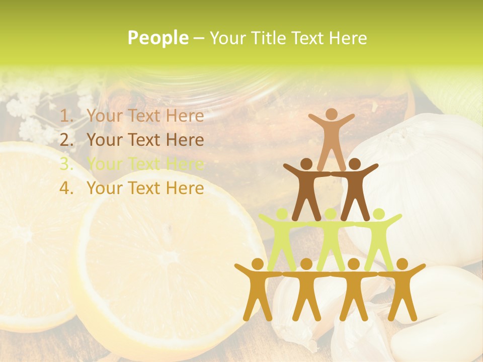 Lemon Alternative Medicine Influenza Virus PowerPoint Template