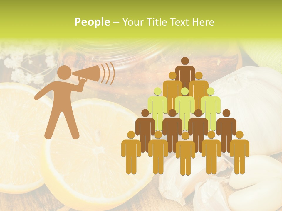 Lemon Alternative Medicine Influenza Virus PowerPoint Template