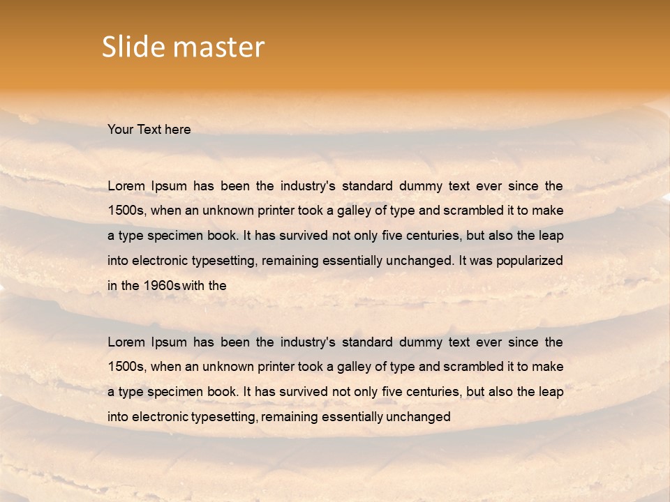 Gouda Treat Netherlands PowerPoint Template