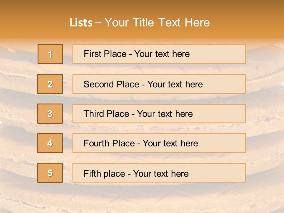 Gouda Treat Netherlands PowerPoint Template