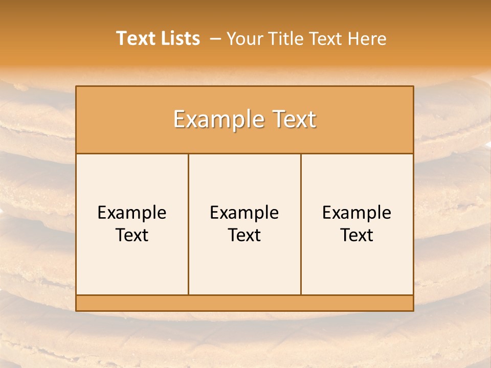 Gouda Treat Netherlands PowerPoint Template