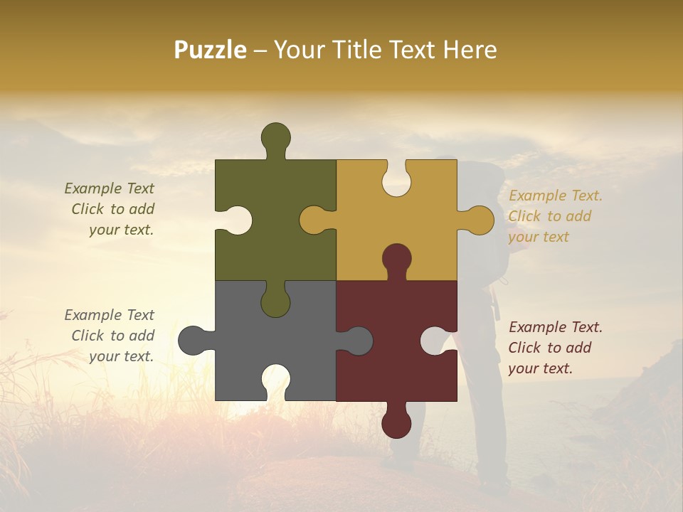 Traveler Sport Leisure PowerPoint Template