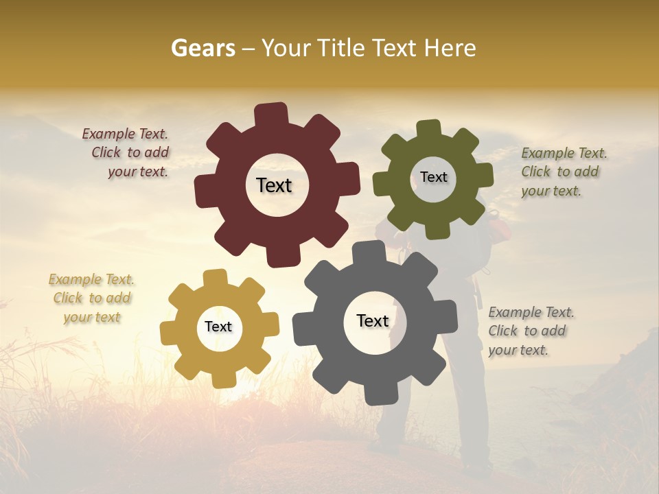 Traveler Sport Leisure PowerPoint Template