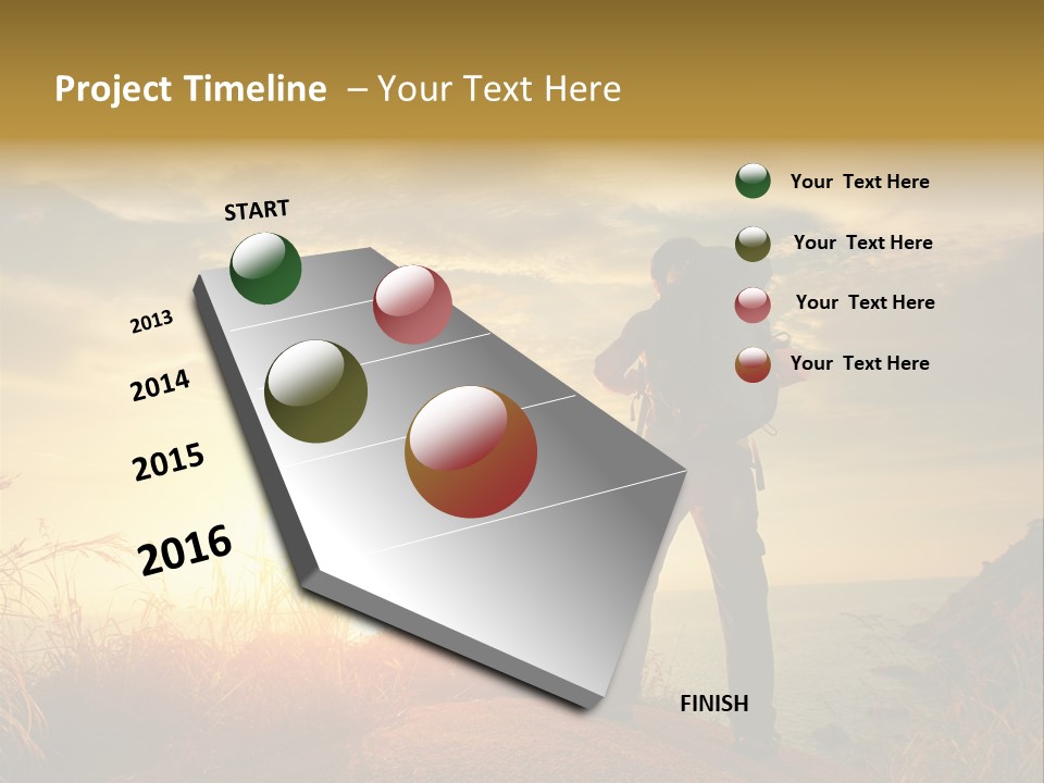 Traveler Sport Leisure PowerPoint Template