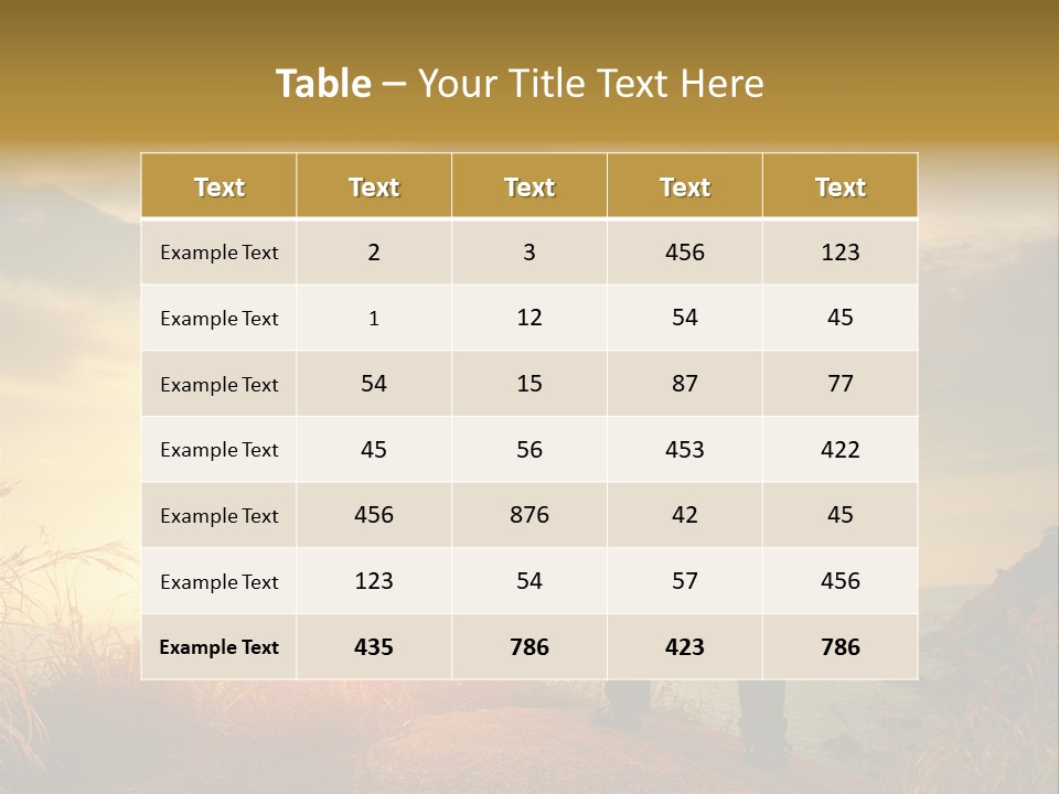 Traveler Sport Leisure PowerPoint Template