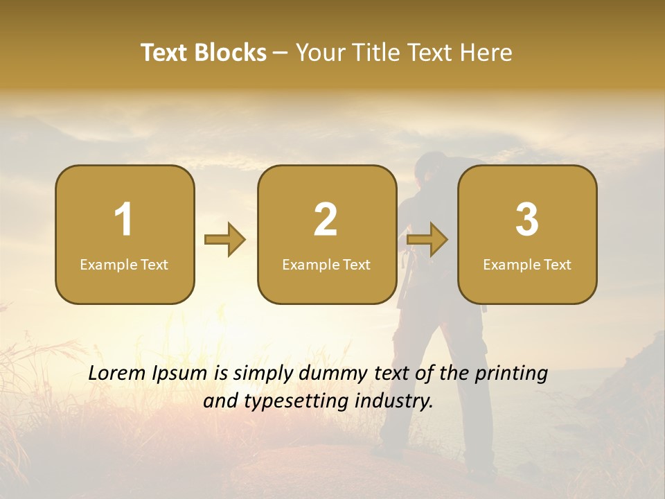 Traveler Sport Leisure PowerPoint Template