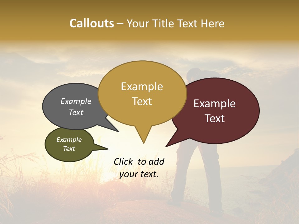 Traveler Sport Leisure PowerPoint Template