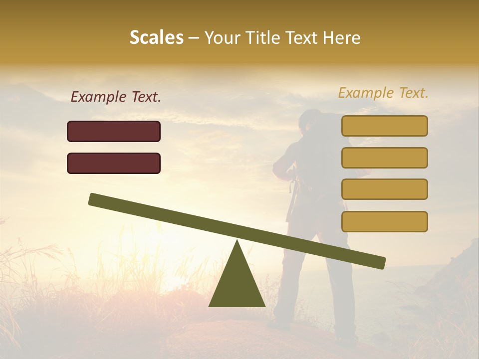 Traveler Sport Leisure PowerPoint Template