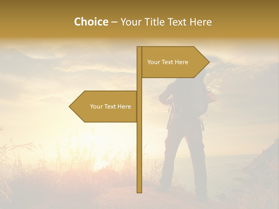 Traveler Sport Leisure PowerPoint Template