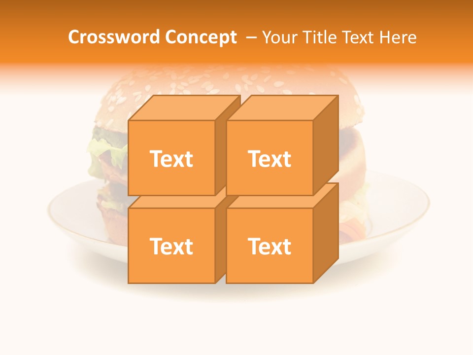Juicy Tasty Unhealthy PowerPoint Template
