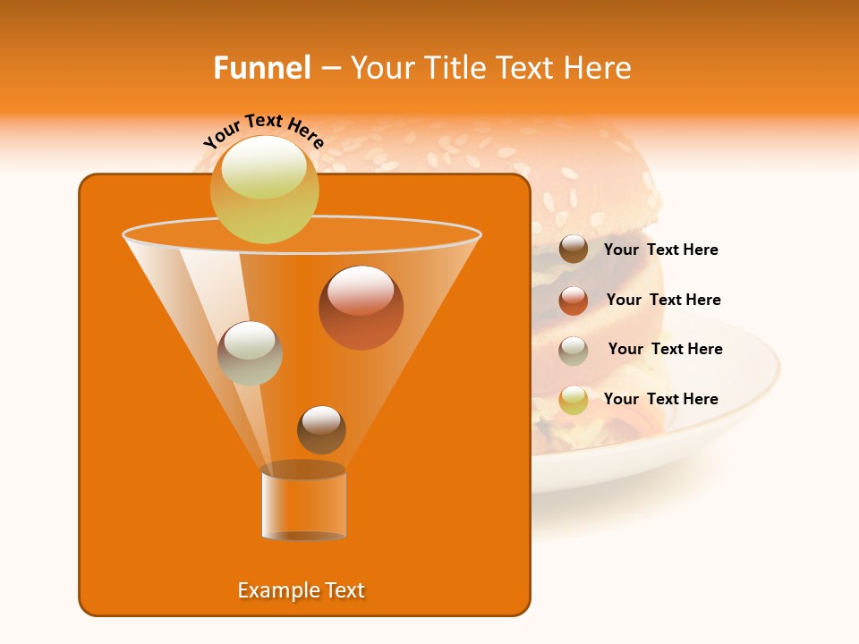 Juicy Tasty Unhealthy PowerPoint Template