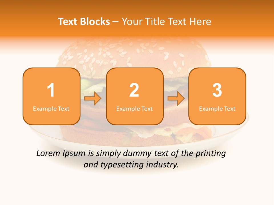 Juicy Tasty Unhealthy PowerPoint Template