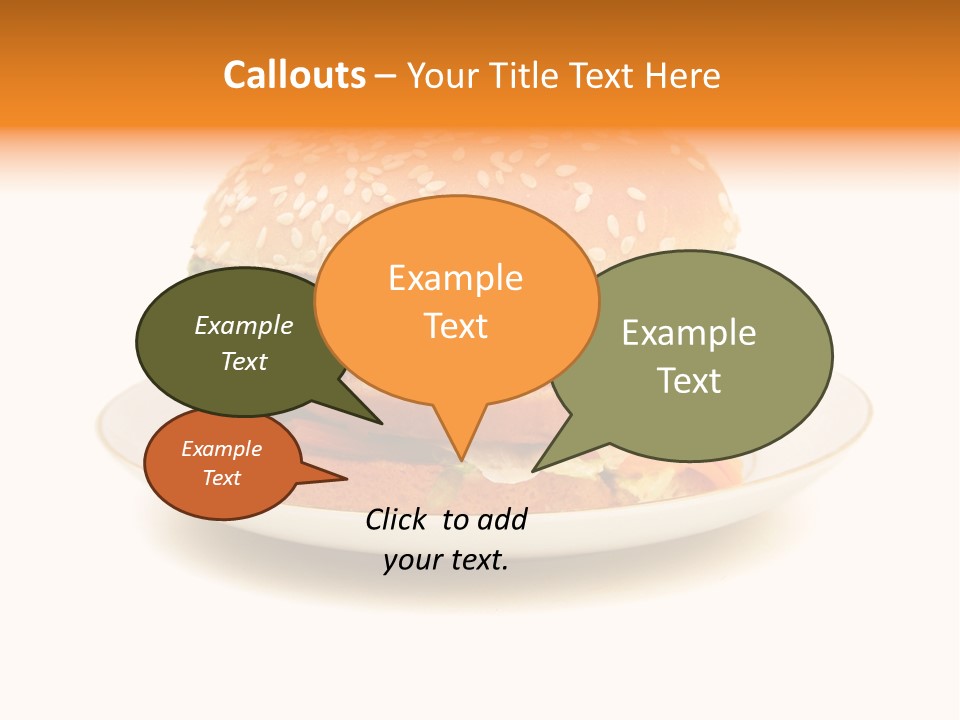 Juicy Tasty Unhealthy PowerPoint Template