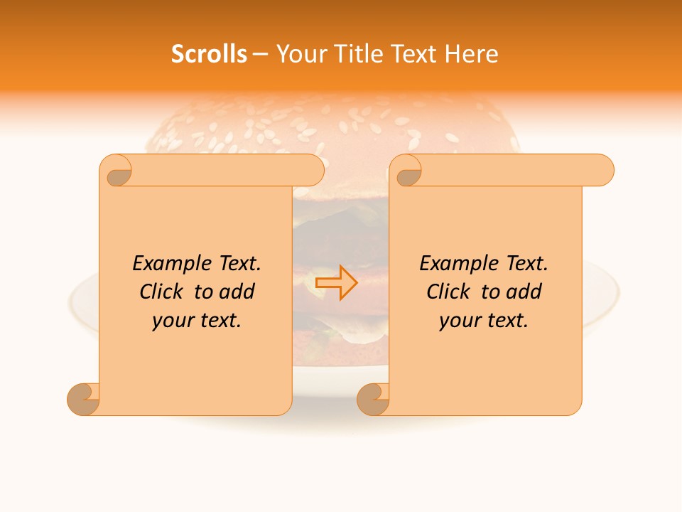 Juicy Tasty Unhealthy PowerPoint Template