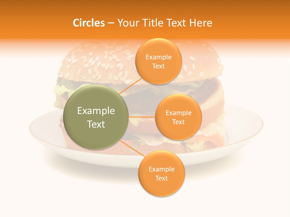 Juicy Tasty Unhealthy PowerPoint Template