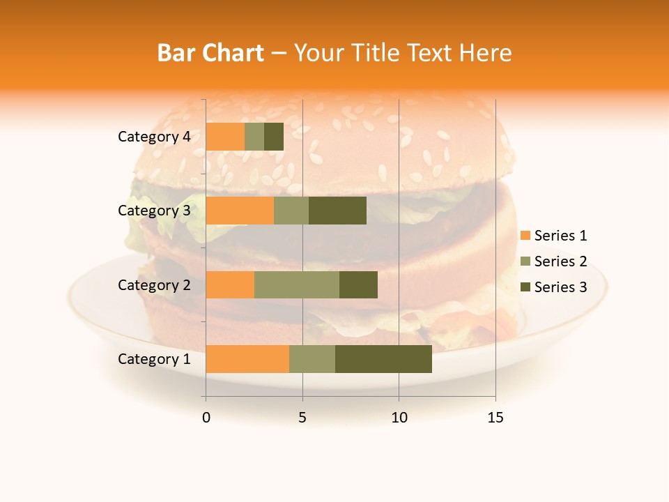 Juicy Tasty Unhealthy PowerPoint Template