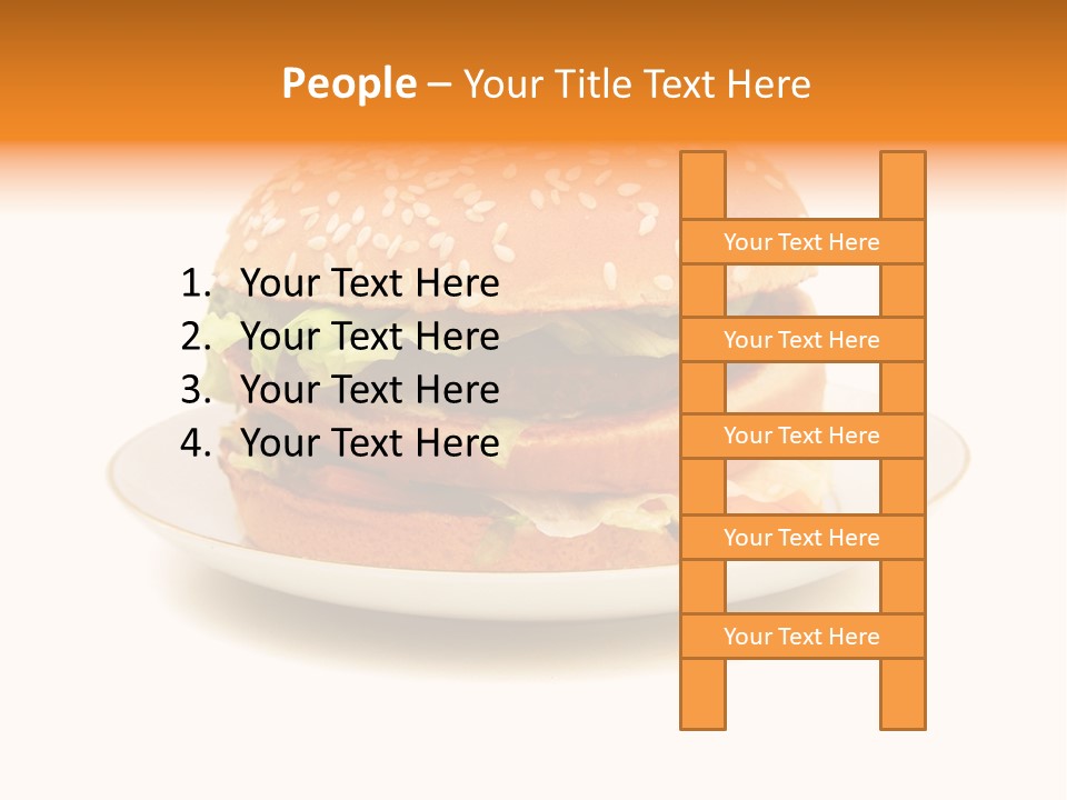 Juicy Tasty Unhealthy PowerPoint Template