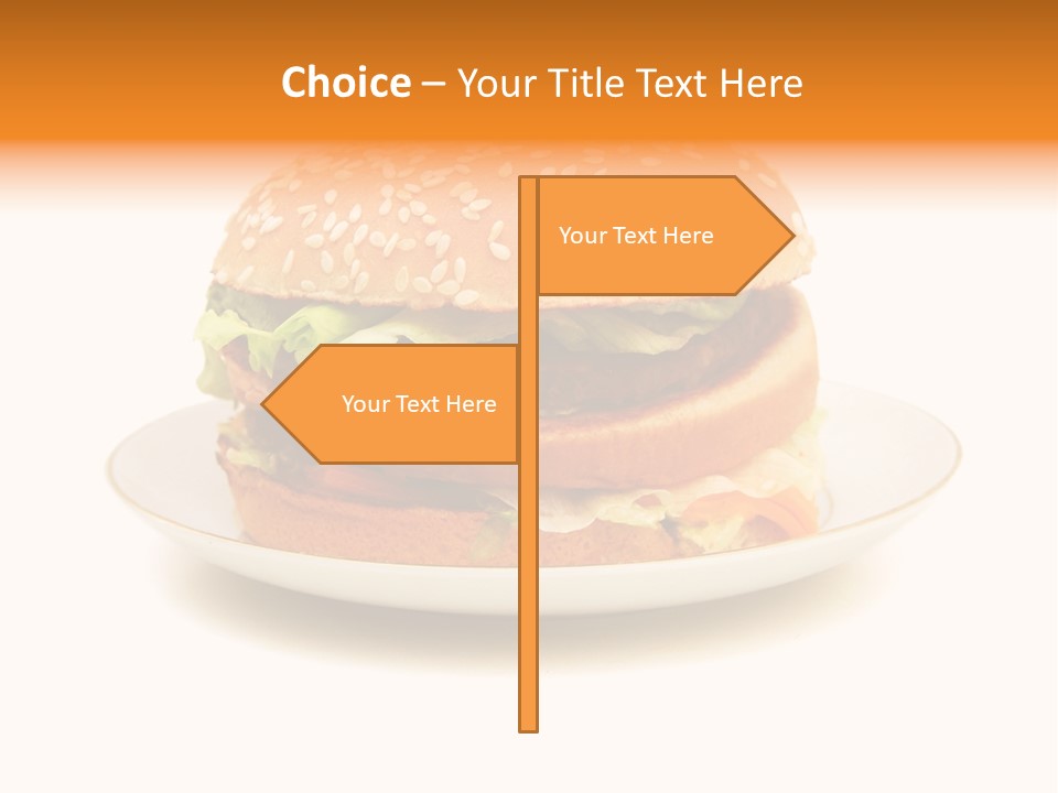 Juicy Tasty Unhealthy PowerPoint Template