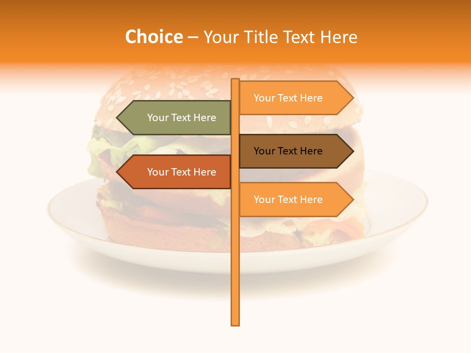 Juicy Tasty Unhealthy PowerPoint Template