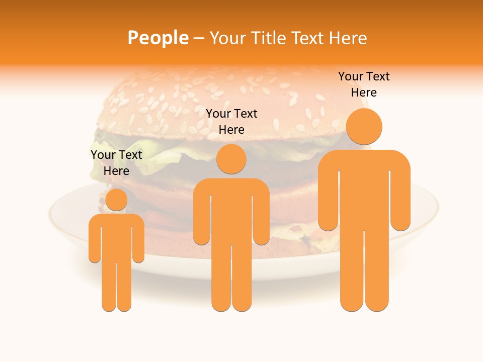 Juicy Tasty Unhealthy PowerPoint Template