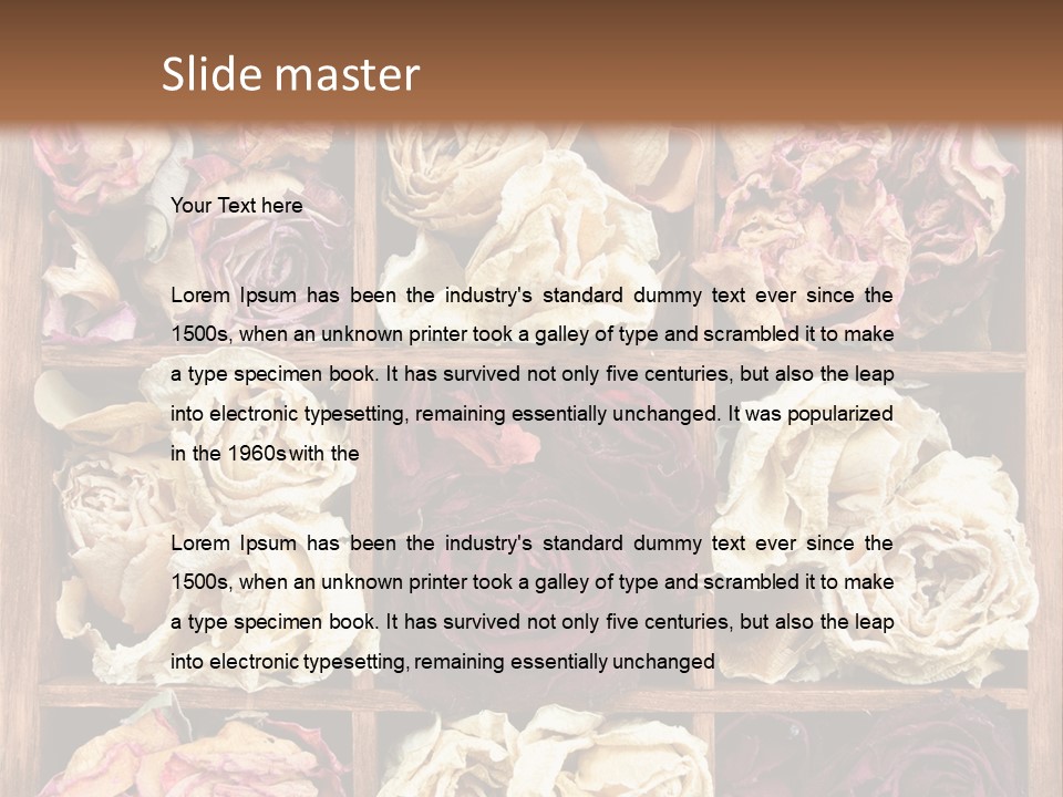 Festivity Heart Art PowerPoint Template