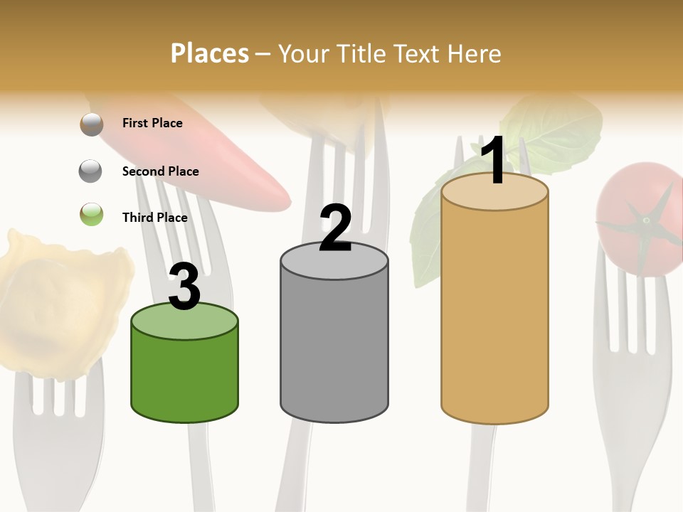 Fork Protein Carbohydrates PowerPoint Template