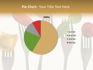 Fork Protein Carbohydrates PowerPoint Template