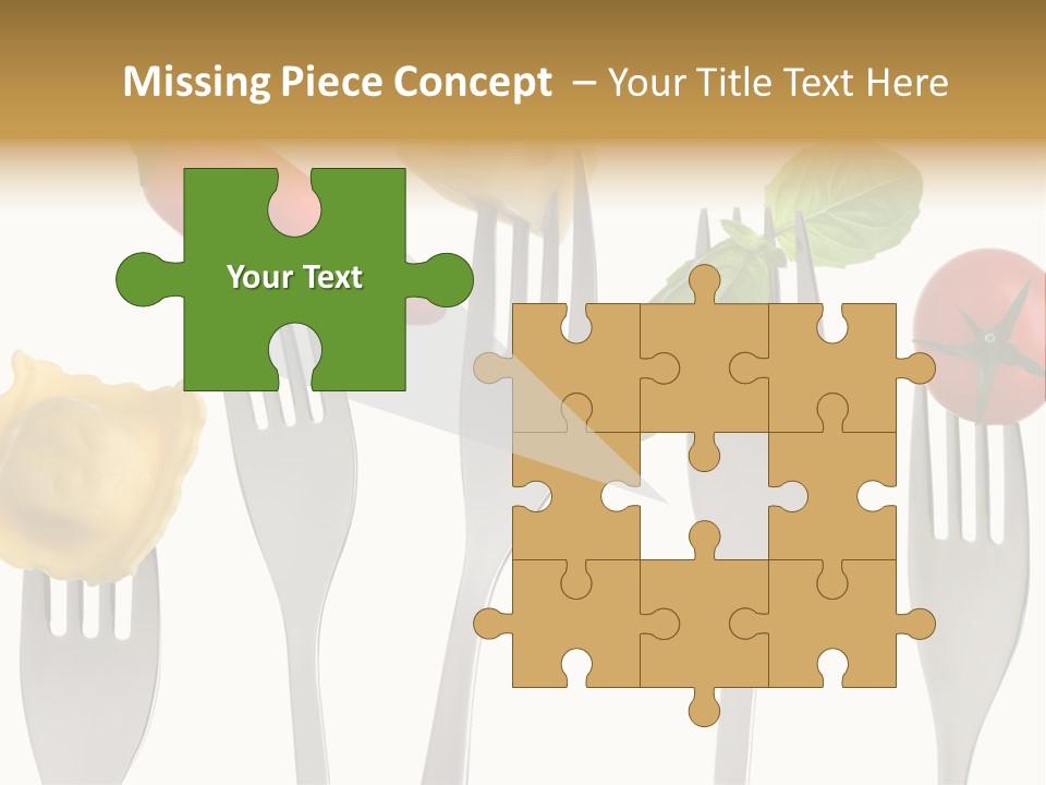 Fork Protein Carbohydrates PowerPoint Template