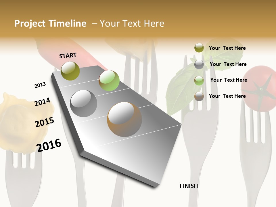 Fork Protein Carbohydrates PowerPoint Template