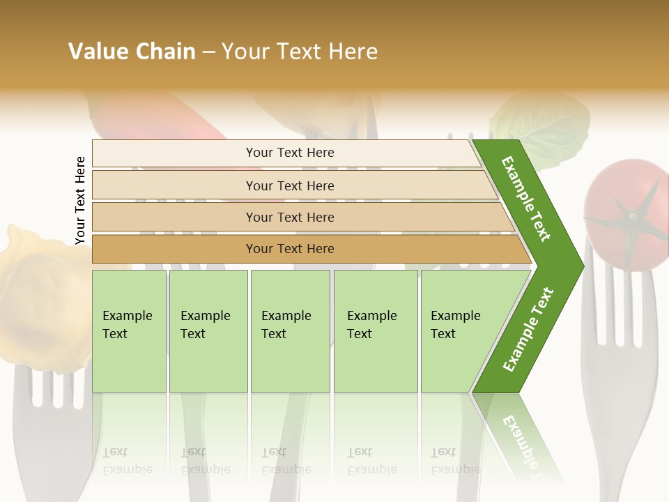 Fork Protein Carbohydrates PowerPoint Template