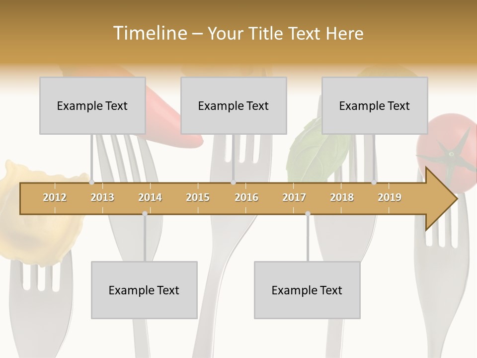 Fork Protein Carbohydrates PowerPoint Template