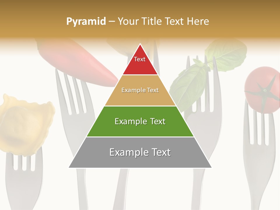 Fork Protein Carbohydrates PowerPoint Template