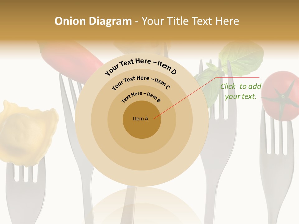 Fork Protein Carbohydrates PowerPoint Template