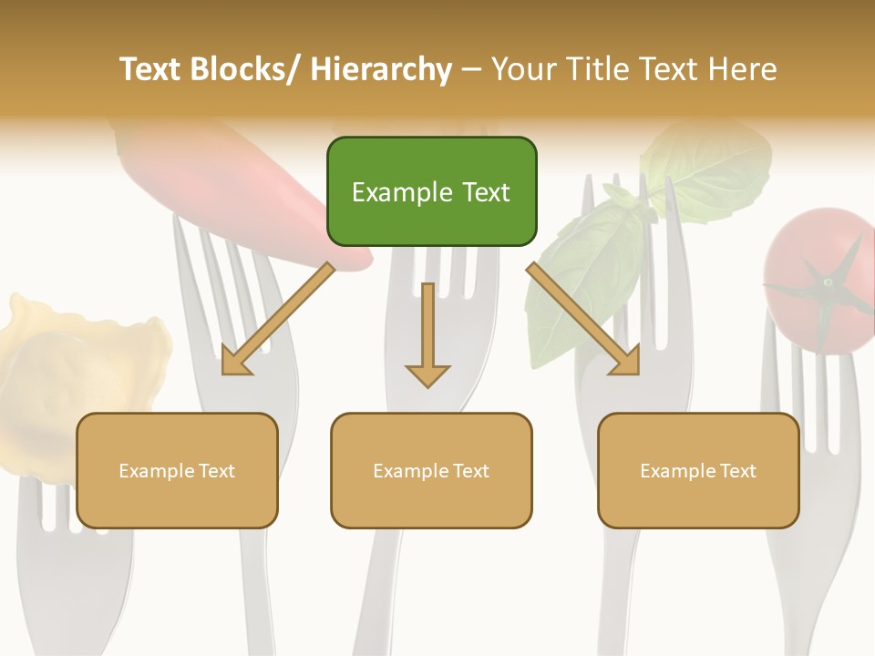 Fork Protein Carbohydrates PowerPoint Template