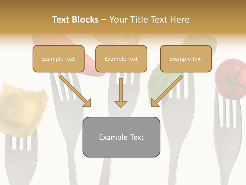 Fork Protein Carbohydrates PowerPoint Template