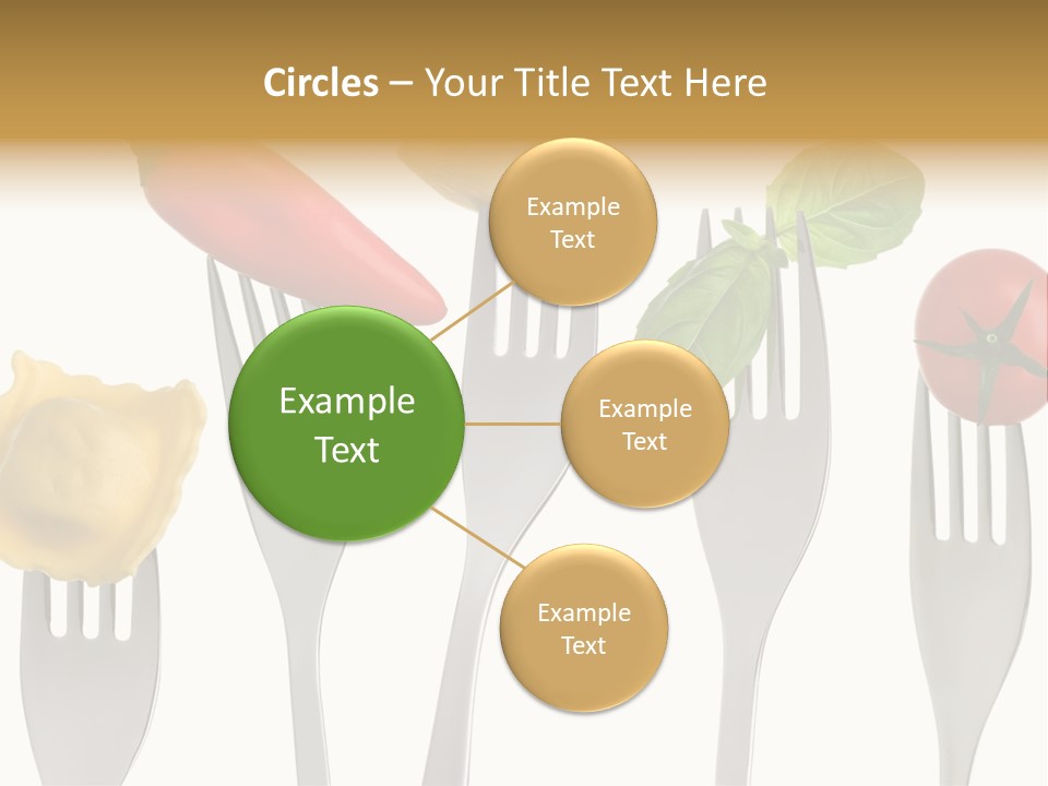 Fork Protein Carbohydrates PowerPoint Template