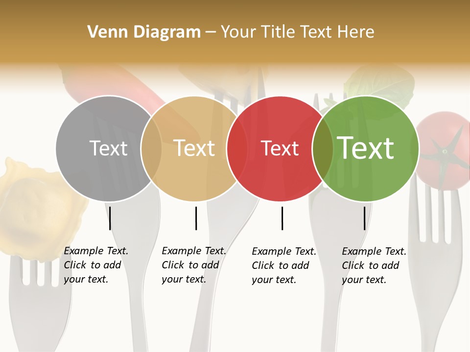 Fork Protein Carbohydrates PowerPoint Template