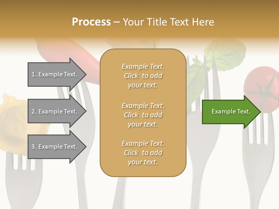 Fork Protein Carbohydrates PowerPoint Template