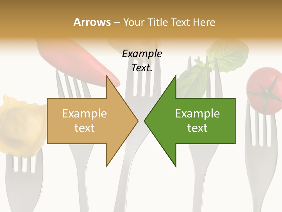 Fork Protein Carbohydrates PowerPoint Template