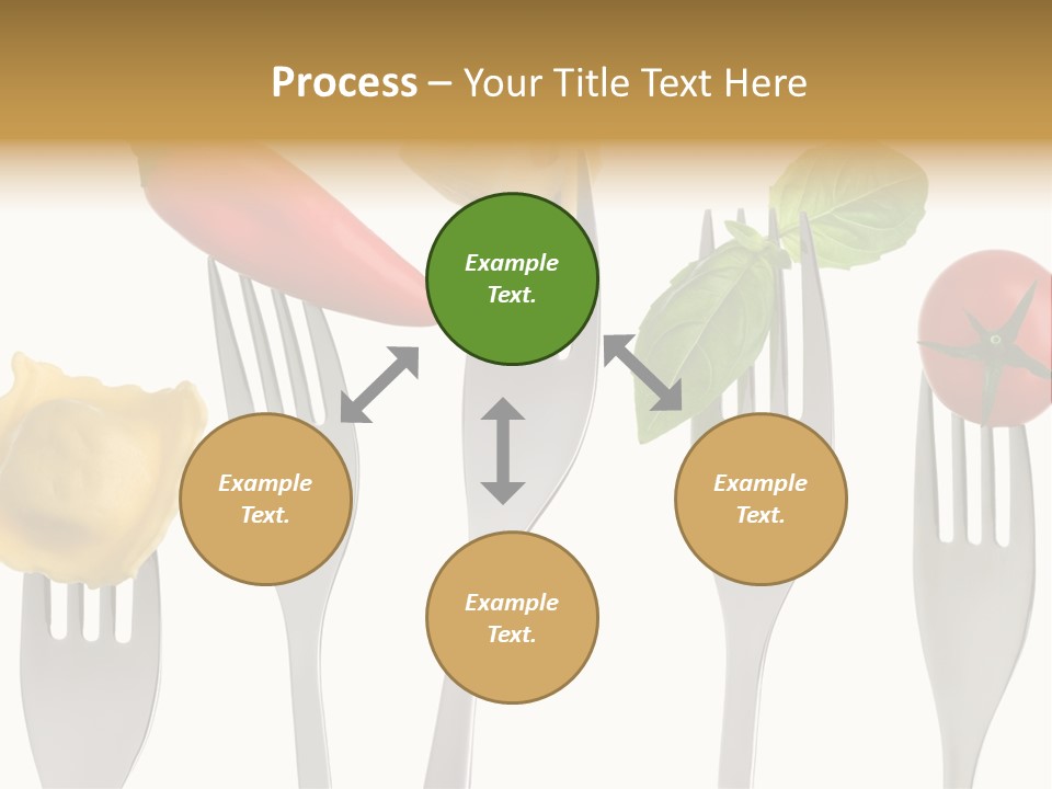 Fork Protein Carbohydrates PowerPoint Template