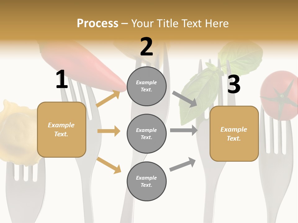 Fork Protein Carbohydrates PowerPoint Template
