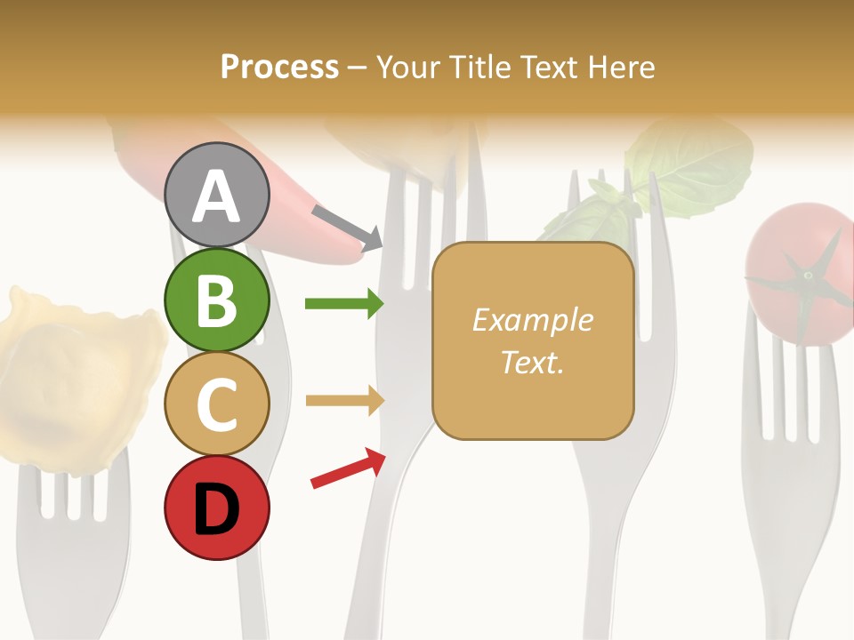 Fork Protein Carbohydrates PowerPoint Template