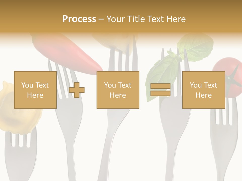 Fork Protein Carbohydrates PowerPoint Template