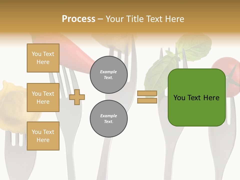 Fork Protein Carbohydrates PowerPoint Template