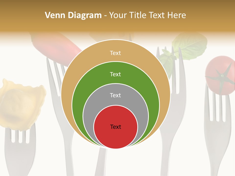Fork Protein Carbohydrates PowerPoint Template