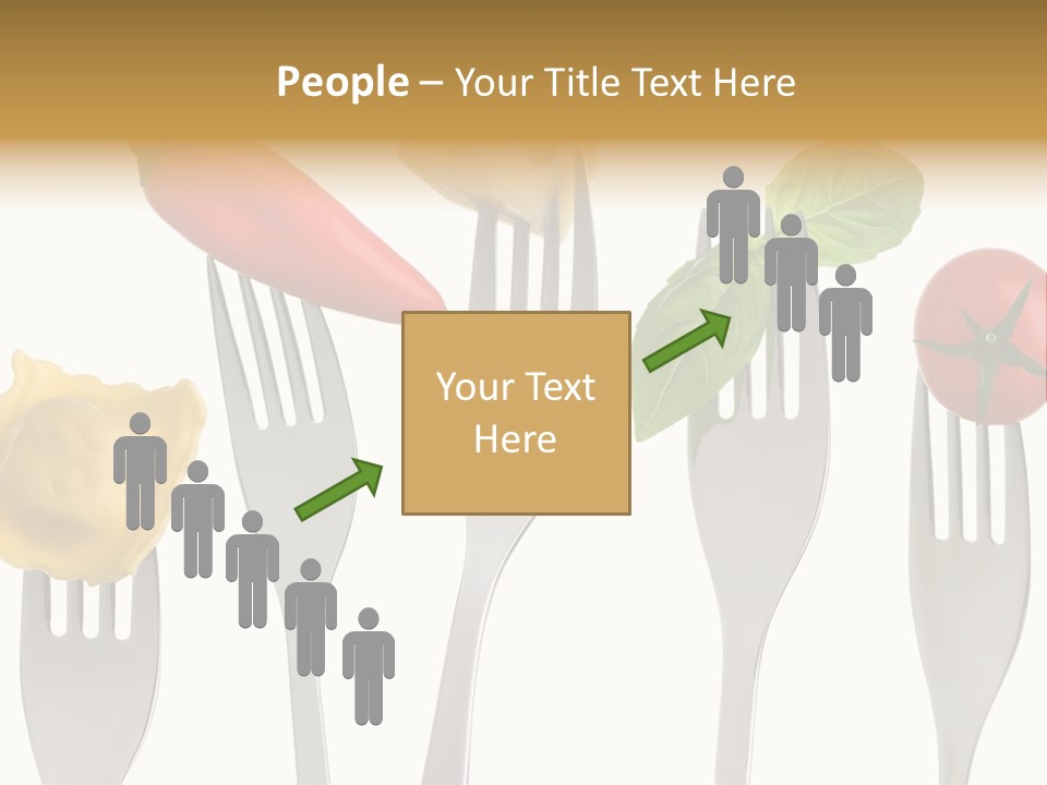 Fork Protein Carbohydrates PowerPoint Template
