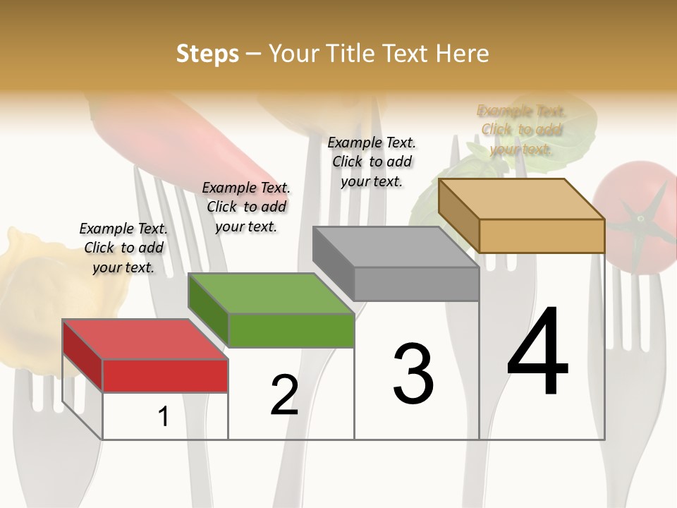 Fork Protein Carbohydrates PowerPoint Template