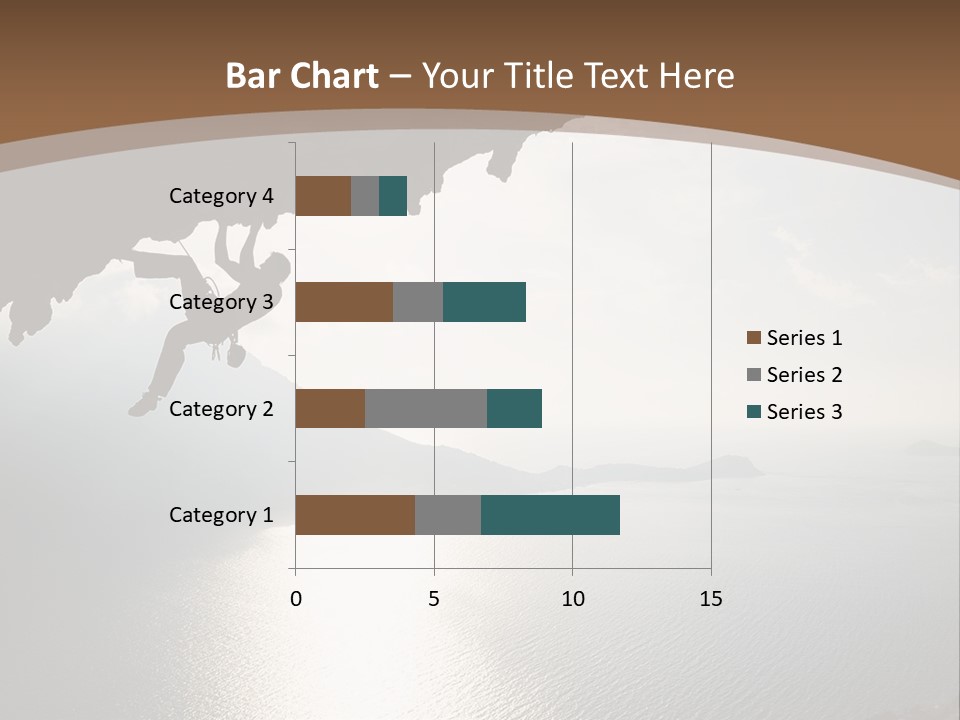 Water Rock Overhanging PowerPoint Template