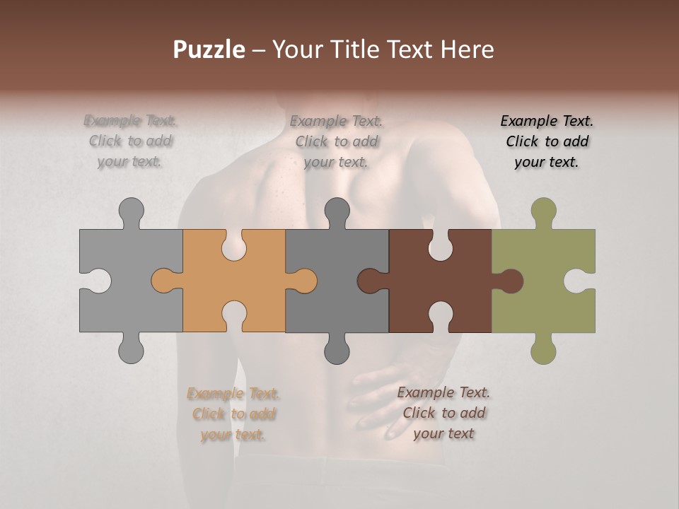 Boy Caucasian Guy PowerPoint Template